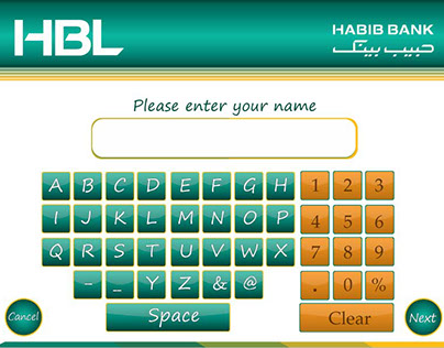 HBL cheque deposit application design