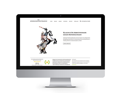 Webdesign / Webseite - Die Kündigungsschutzkanzlei