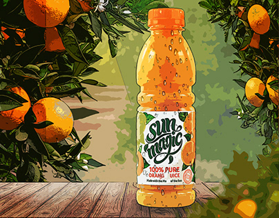 Product design/Natural orange juice