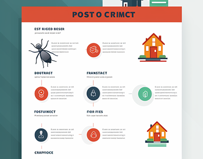Pest Control Simple Infographic Design