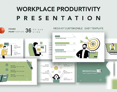 Workplace Productivity Powerpoint Illustrations