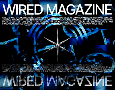 WIRED| NEWS MAGAZINE REDESIGN
