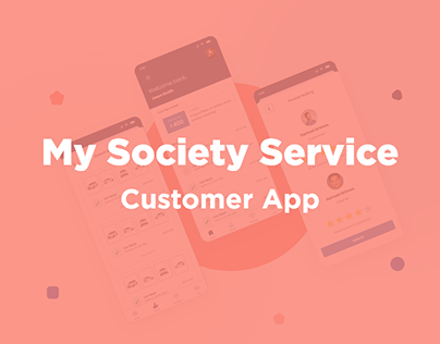 My Society Service- Customer App