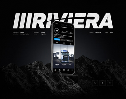 Riviera Logistics • Landing page