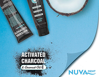 Nuvadent Activated Charcoal Packaging