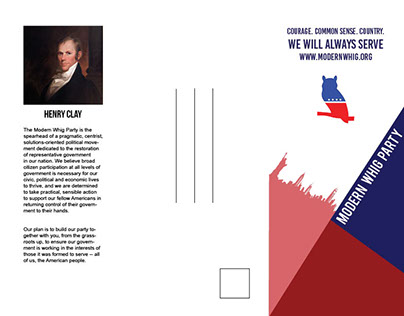 Modern Whig Party Brochure & Poster