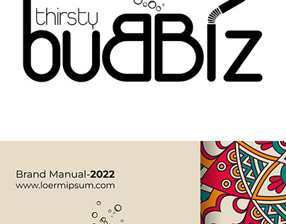 Thirsty Bubblz Brand Guideline