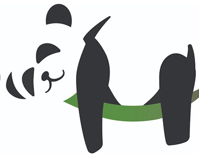 Panda Logo/Bamboo