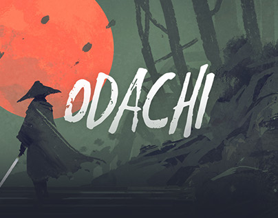 Odachi - Free Brush Font