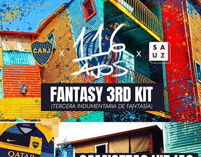 Boca Juniors 3rd Kit x Adidas (Fantasy)