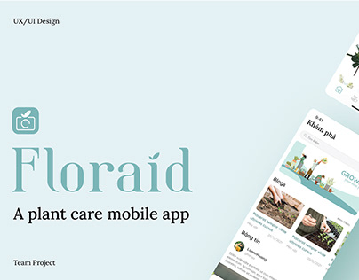 Floraid - Plant care app - UI/UX Design