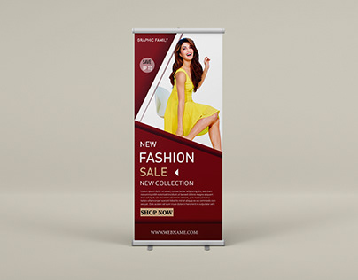 CREATIVE RULL UP BANNER