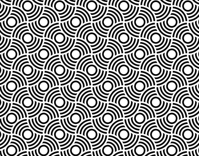 design patterns | Black and white | Circles