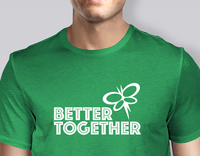 Better Together Aids Foundation T-Shirt & Logo Design