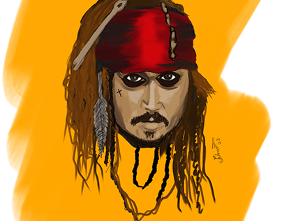 Captain Jack Sparrow Illustration