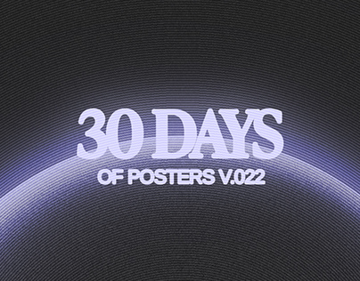 30 days of posters V.22
