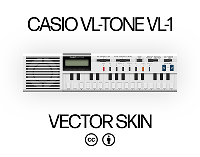 Casio VL-1 - Vectorised.