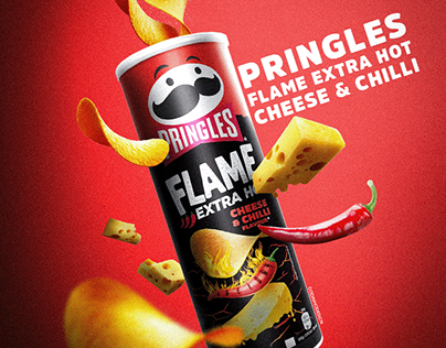 Manipulação de imagem de produto, Pringles Flame.