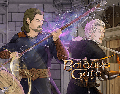 Baldur's Gate III Fan Art (Digital Painting)