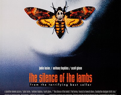 Copy Of The Poster "Silence Of The Lambs"
