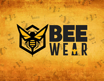 Branding for a clothing bran called "BEE Wear"