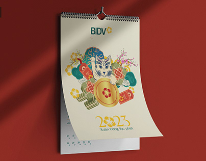 BIDV 2023 Tet Calendar : "Fullness and Abundance"