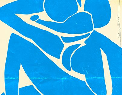 Tribute to Henri Matisse ''Nu Bleu''