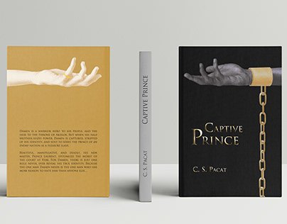 Book cover&layout design: "Captive prince"