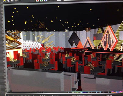 National Television Awards: 3DS MAX and Tech Drawings