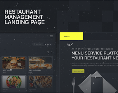 Project thumbnail - Restaurants website