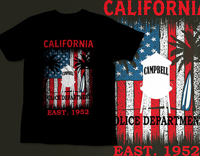 California t-shirt