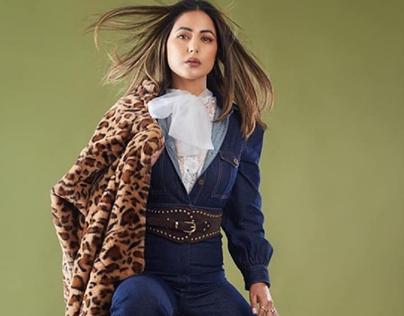 Styled Hina Khan
for photoshoot