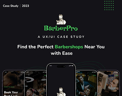 Barber Shops appointment App UI/UX Case Study