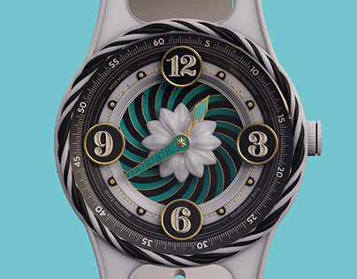 Floral Stravaganza Wrist watch