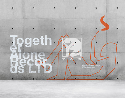 Together Alone Records - visual identity