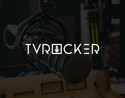 TV ROCKER Logo Design