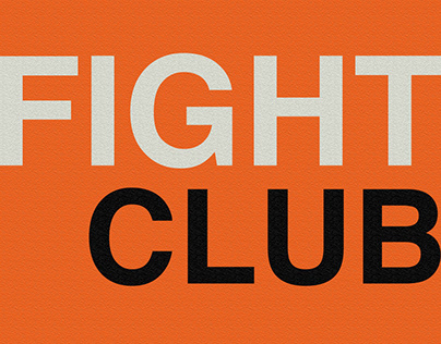 "Fight club" posters
