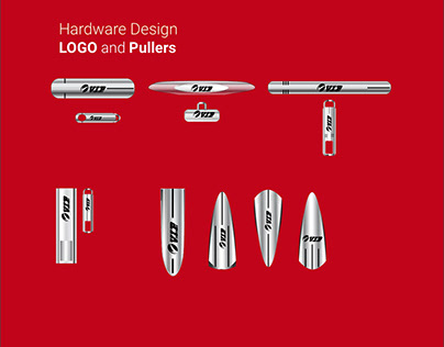 Trims and Hardware - logo, pullers