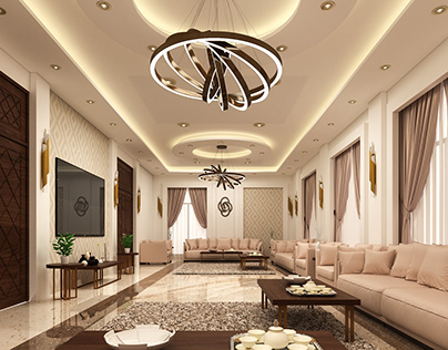 Interior Design for a private Villa at Kuwait