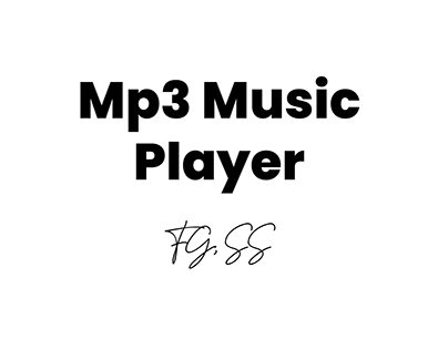 Mp3 Music Player