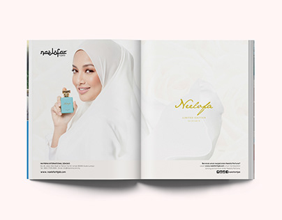 Hijabista Magazine Ads for Naelofar