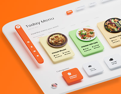 Project thumbnail - 3D Food Recipe Dashboard