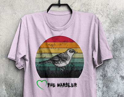 Warbler T-shirt design