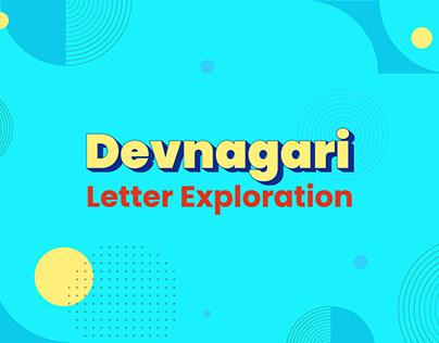 Devnagari one letter exploration