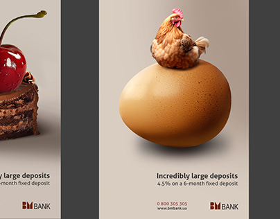 BM Bank. Advertising campaigns.
