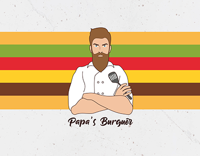 Branding Papa's Burguer