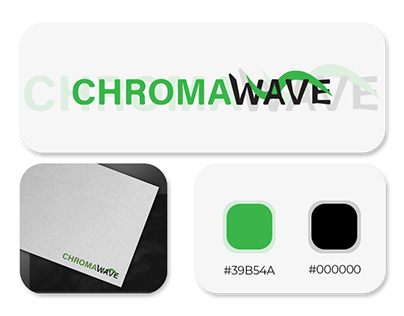 ChromaWave Logo Design
