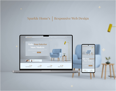 Sparkle's Home | Home Interior web design |UIUX
