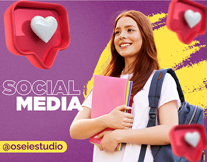 Social Media - Foco Educação | Osei Estúdio