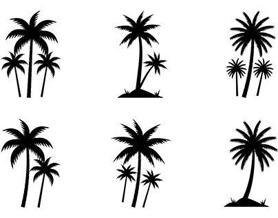 Coconut Tree Vector Illustration